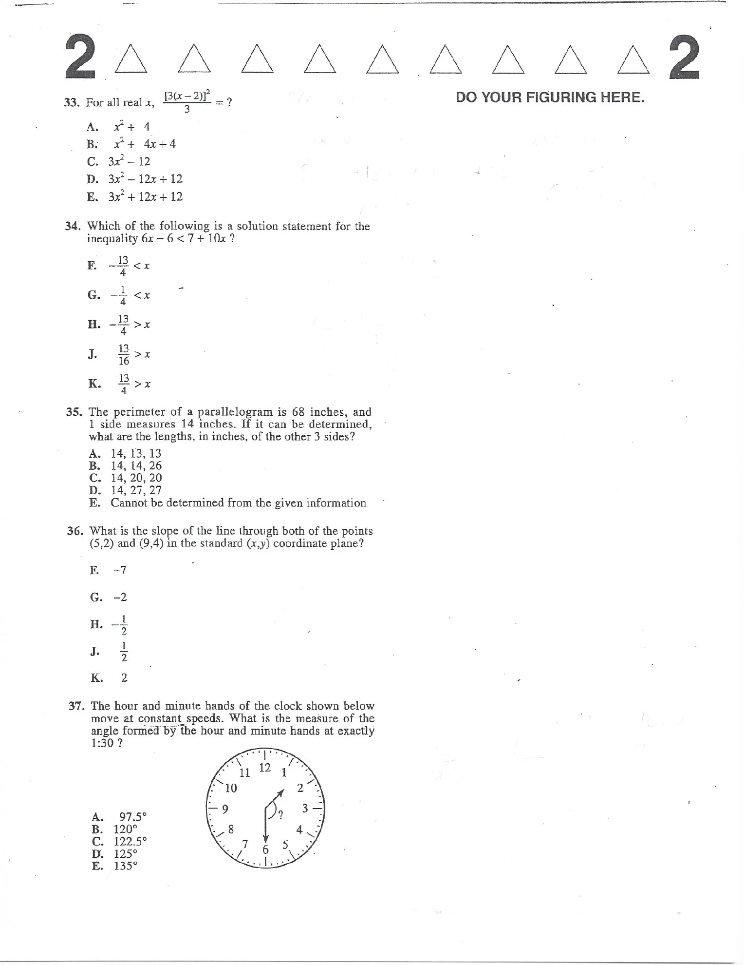 Source page for act-june-2010-form-68c-math-033