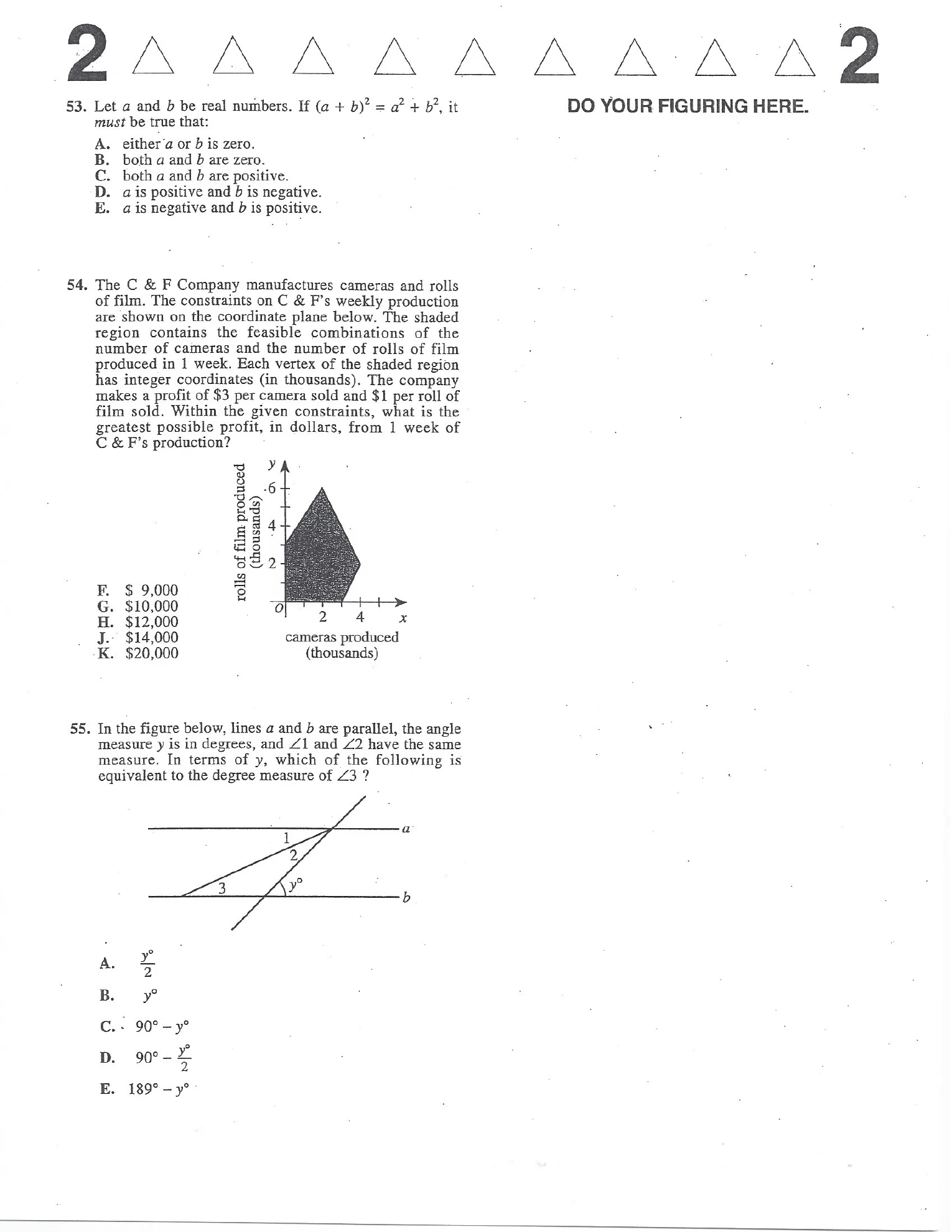 Source page for act-june-2010-form-68c-math-053