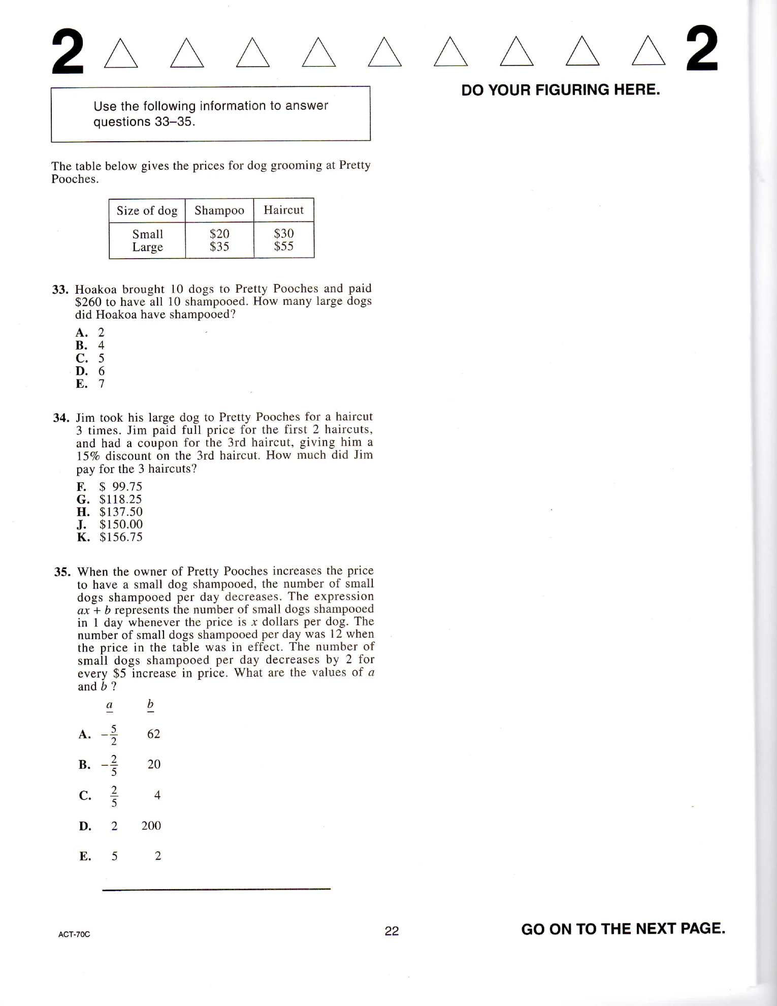 Source page for act-june-2012-form-70c-math-033
