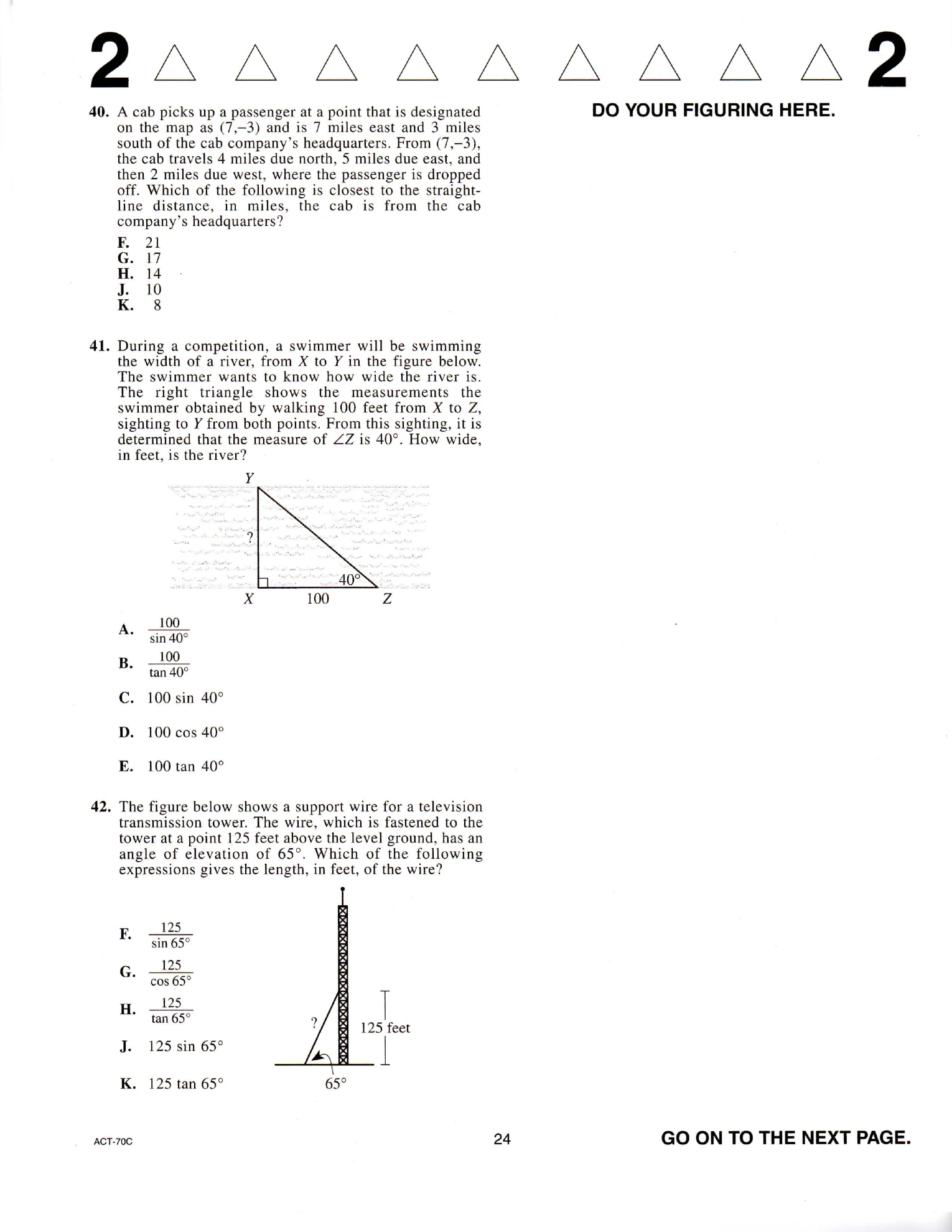 Source page for act-june-2012-form-70c-math-041