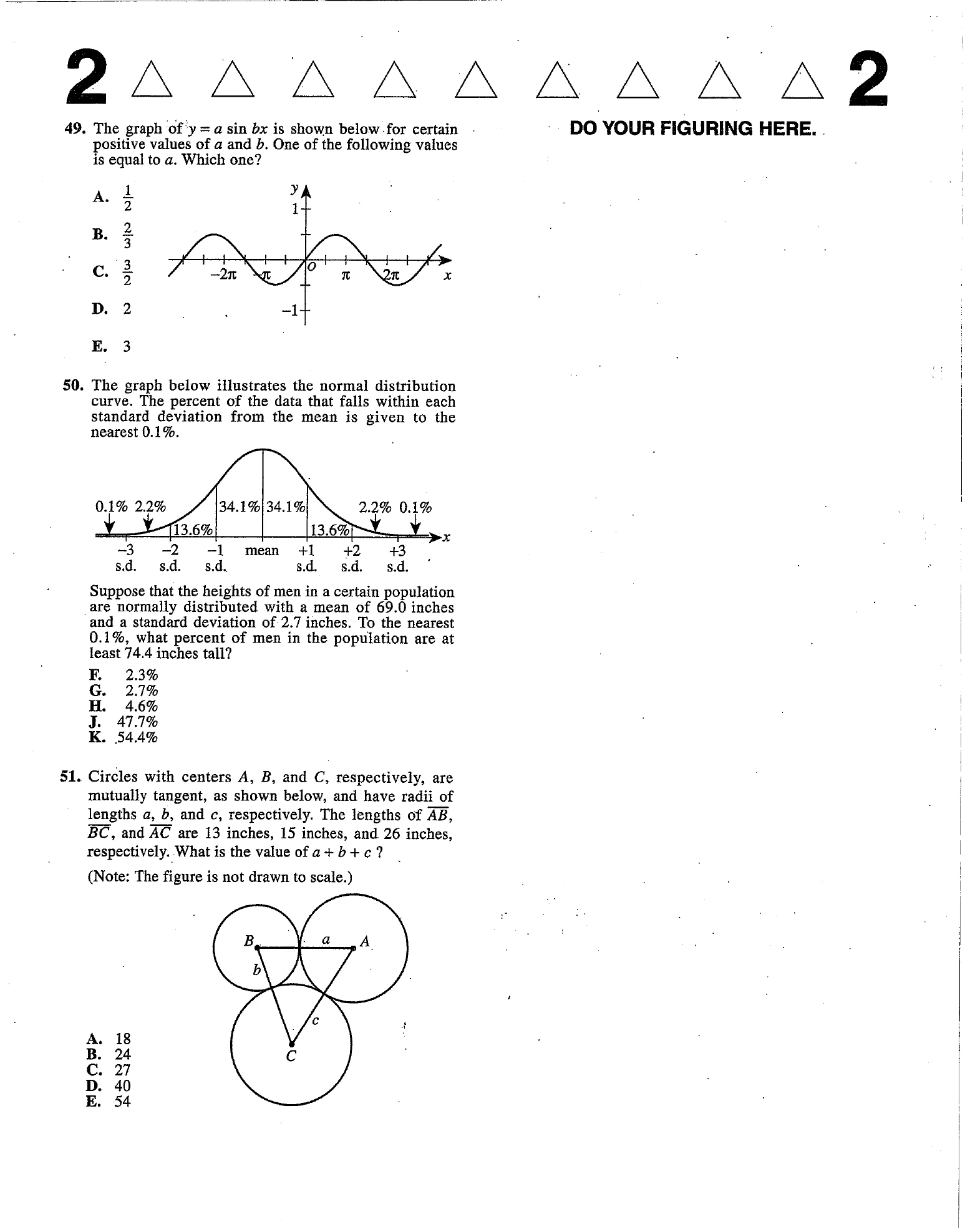 Source page for act-june-2013-form-71c-math-049