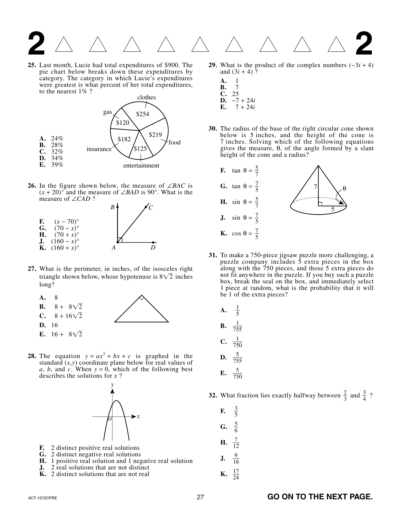 Source page for act-june-2014-form-72c-math-031