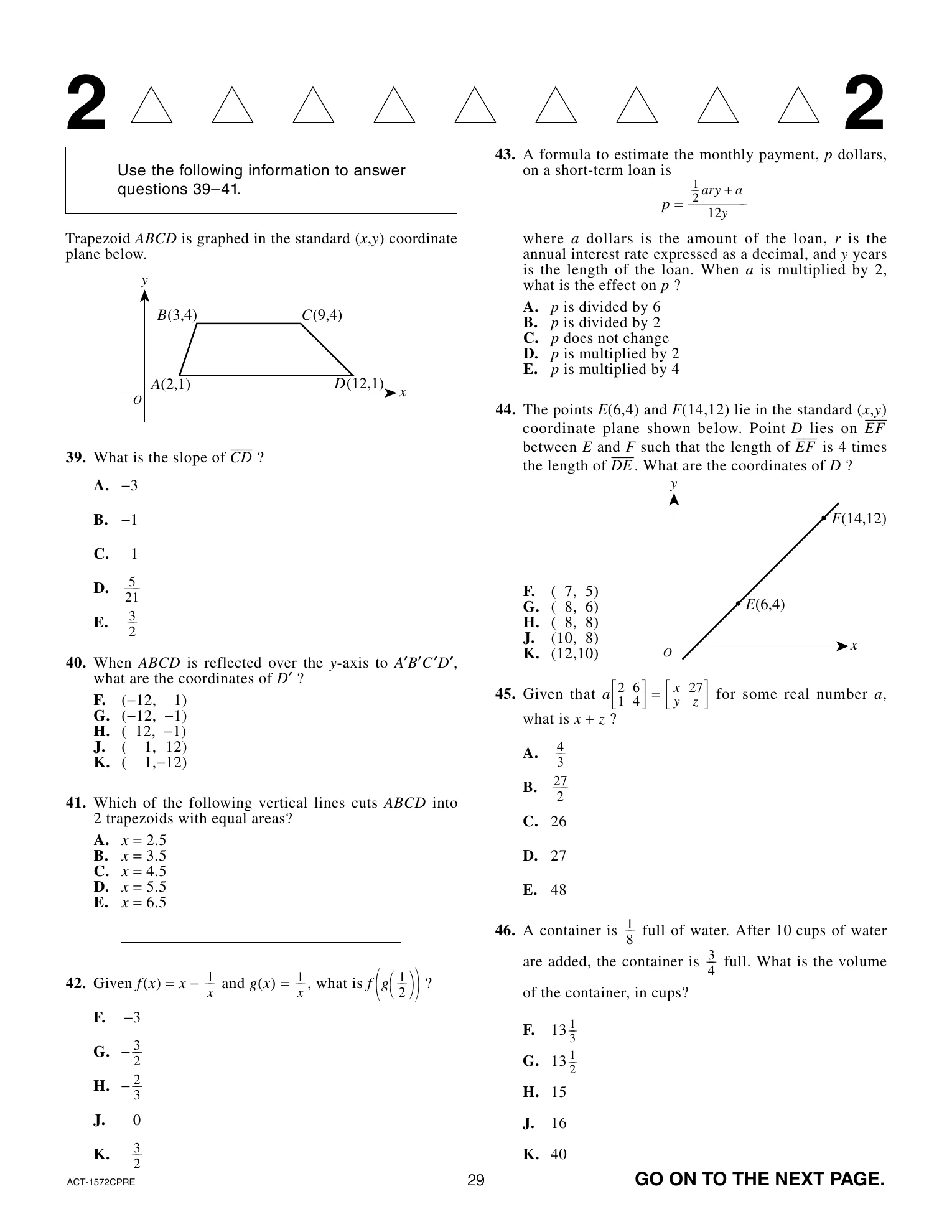 Source page for act-june-2014-form-72c-math-039