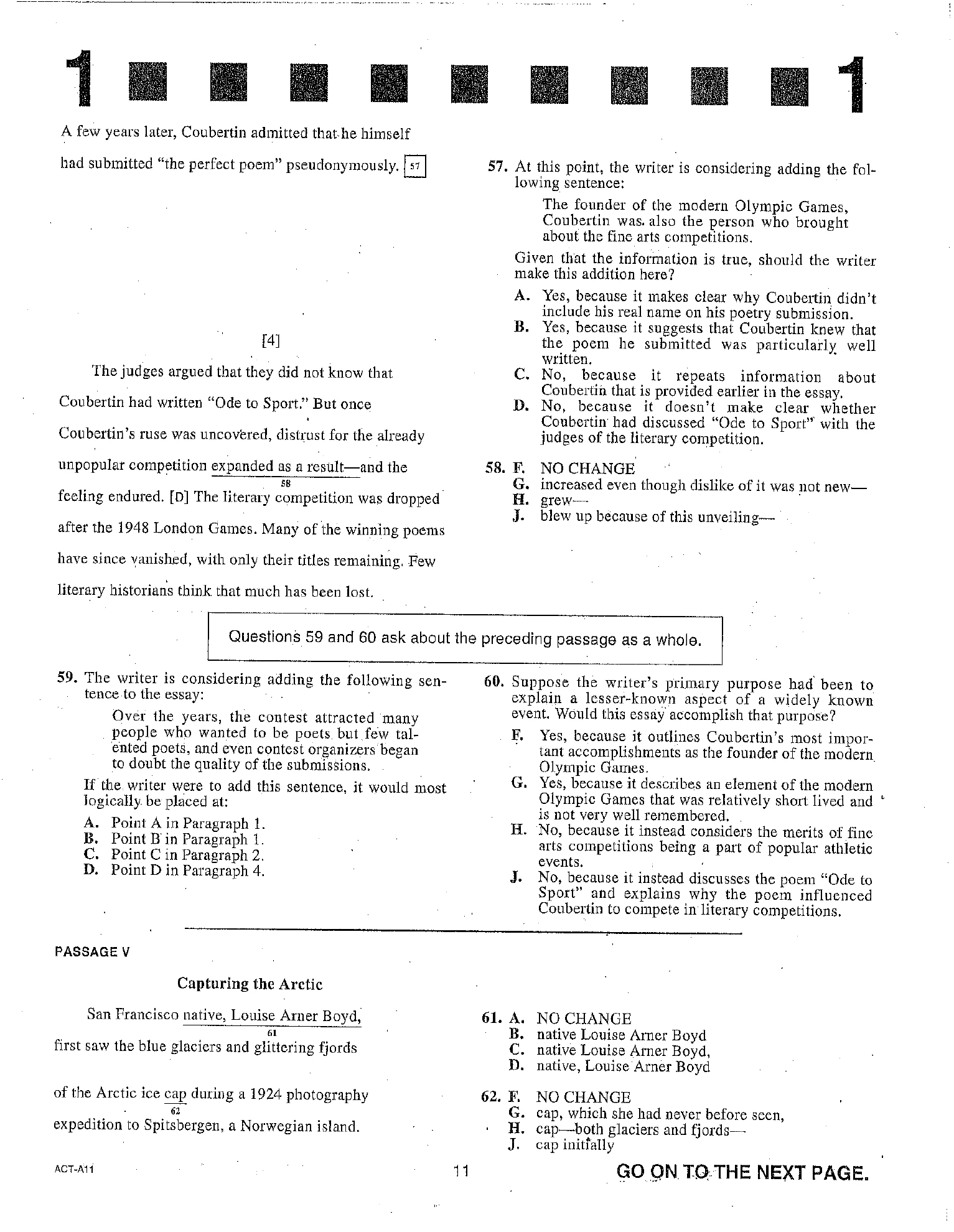 Source page for act-june-2018-form-a11-english-058