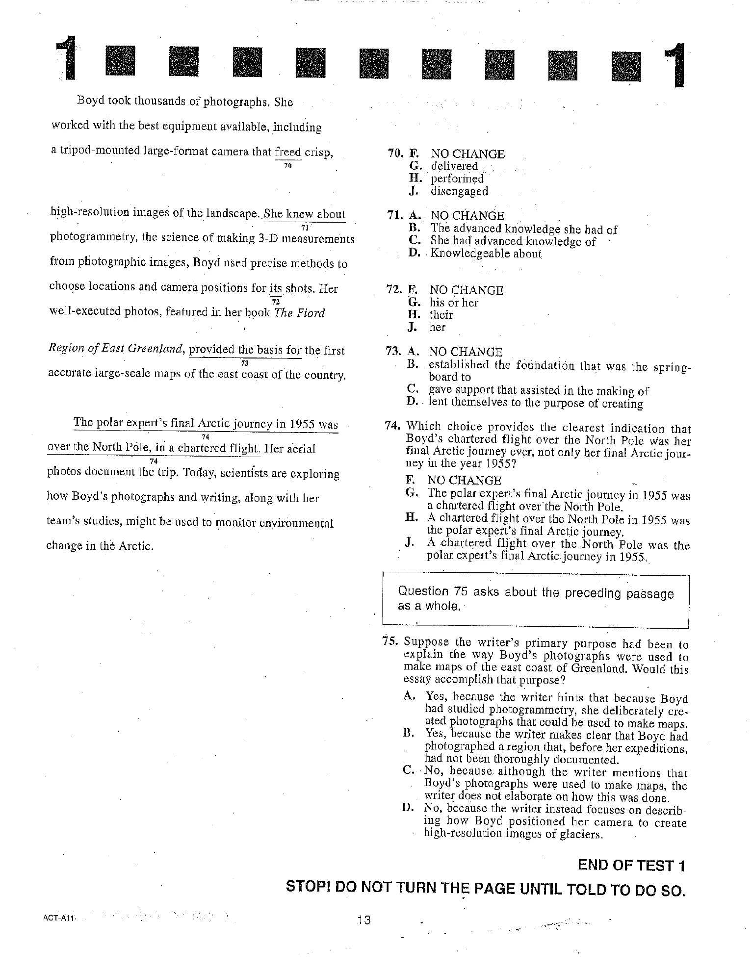 Source page for act-june-2018-form-a11-english-070