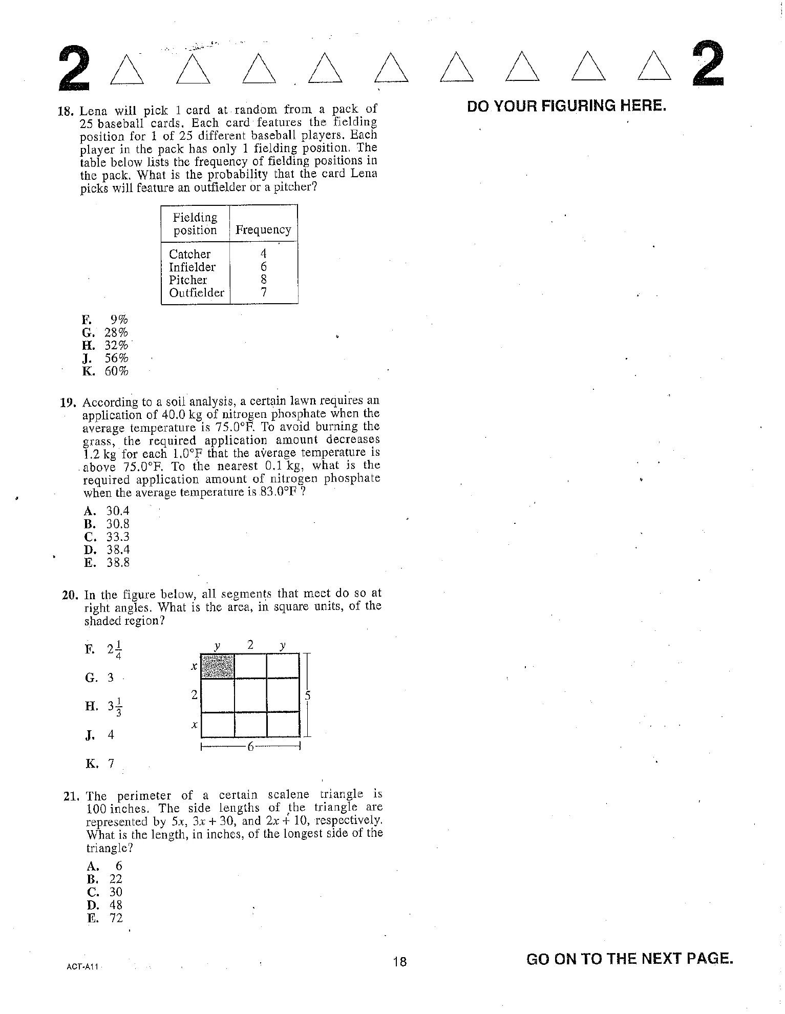 Source page for act-june-2018-form-a11-math-020