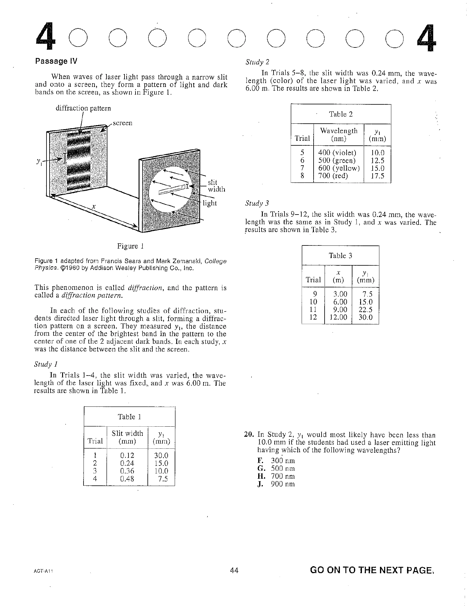 Source page for act-june-2018-form-a11-science-010