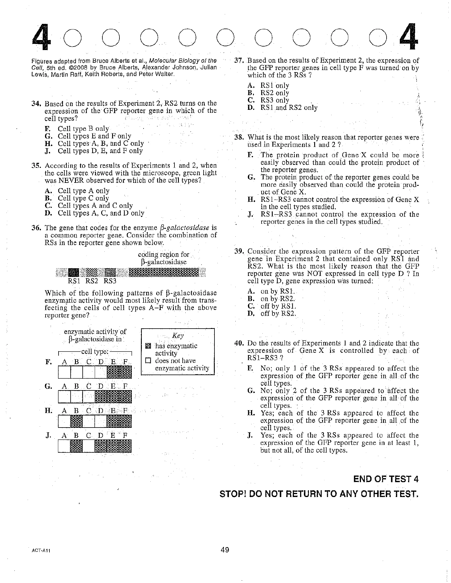 Source page for act-june-2018-form-a11-science-036
