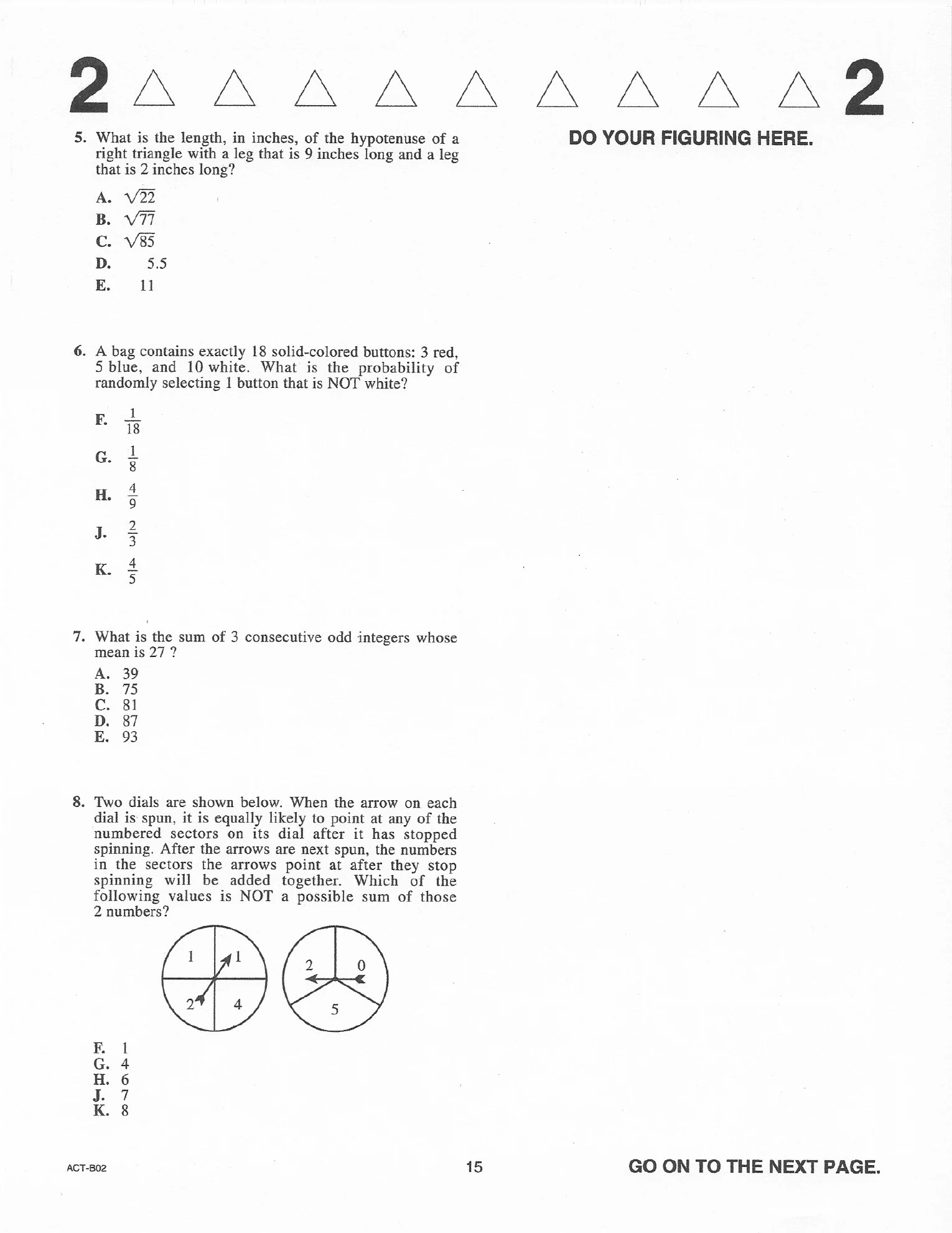Source page for act-june-2019-form-b02-math-005
