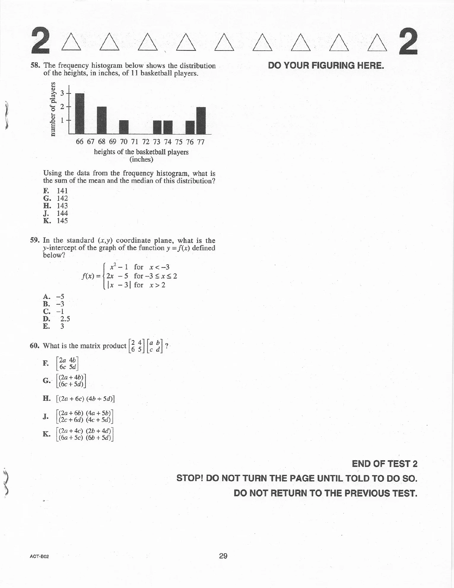 Source page for act-june-2019-form-b02-math-059