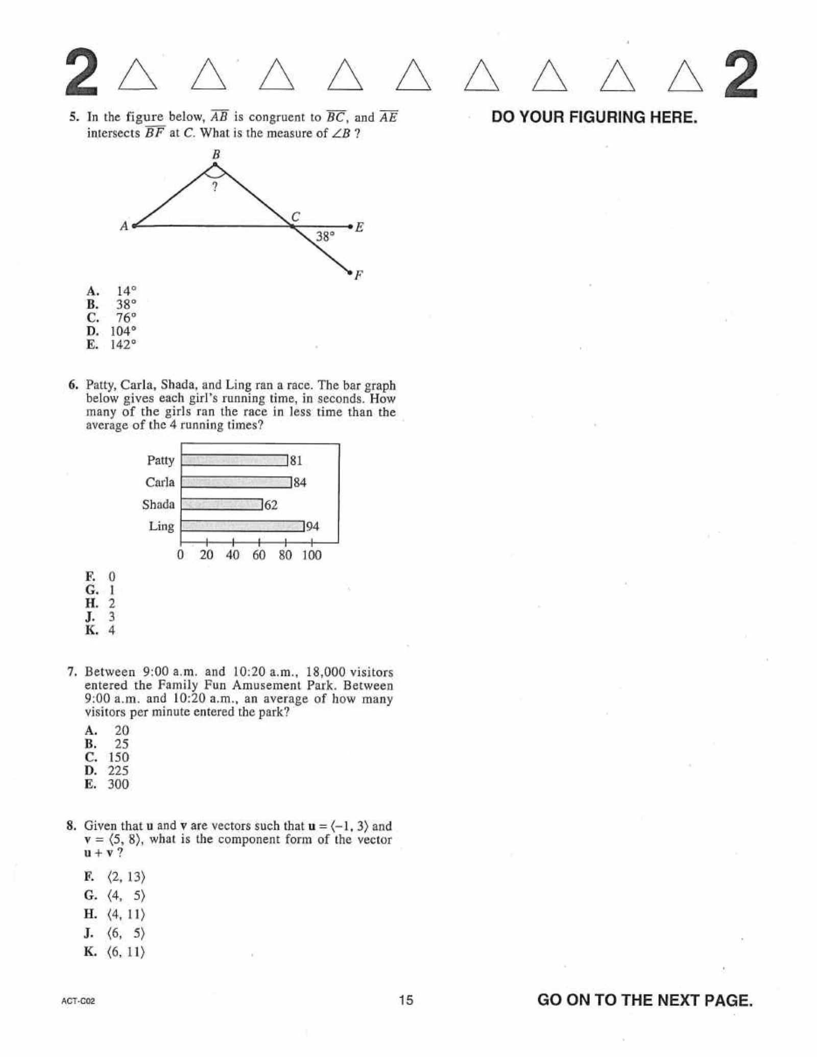 Source page for act-june-2020-form-c02-math-005