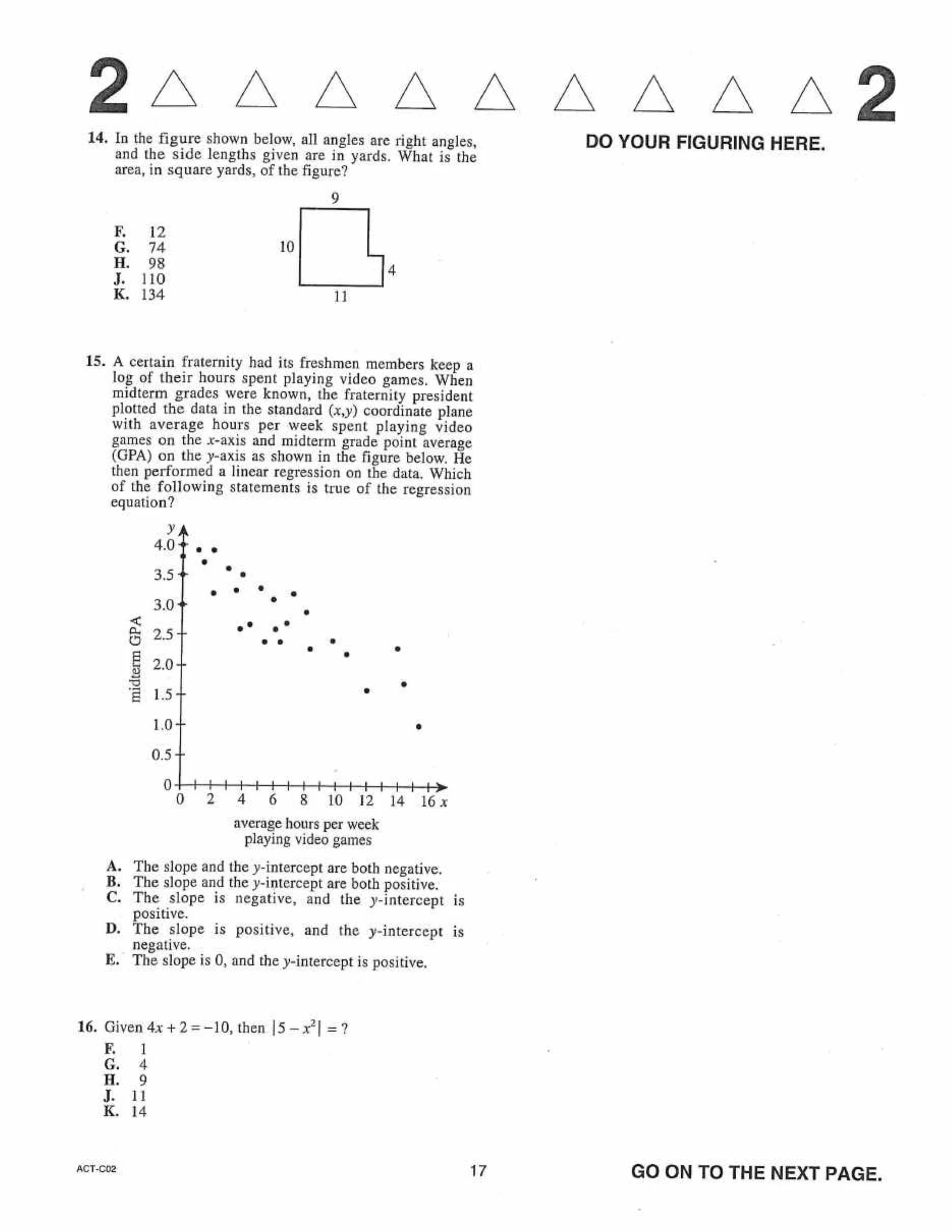 Source page for act-june-2020-form-c02-math-014