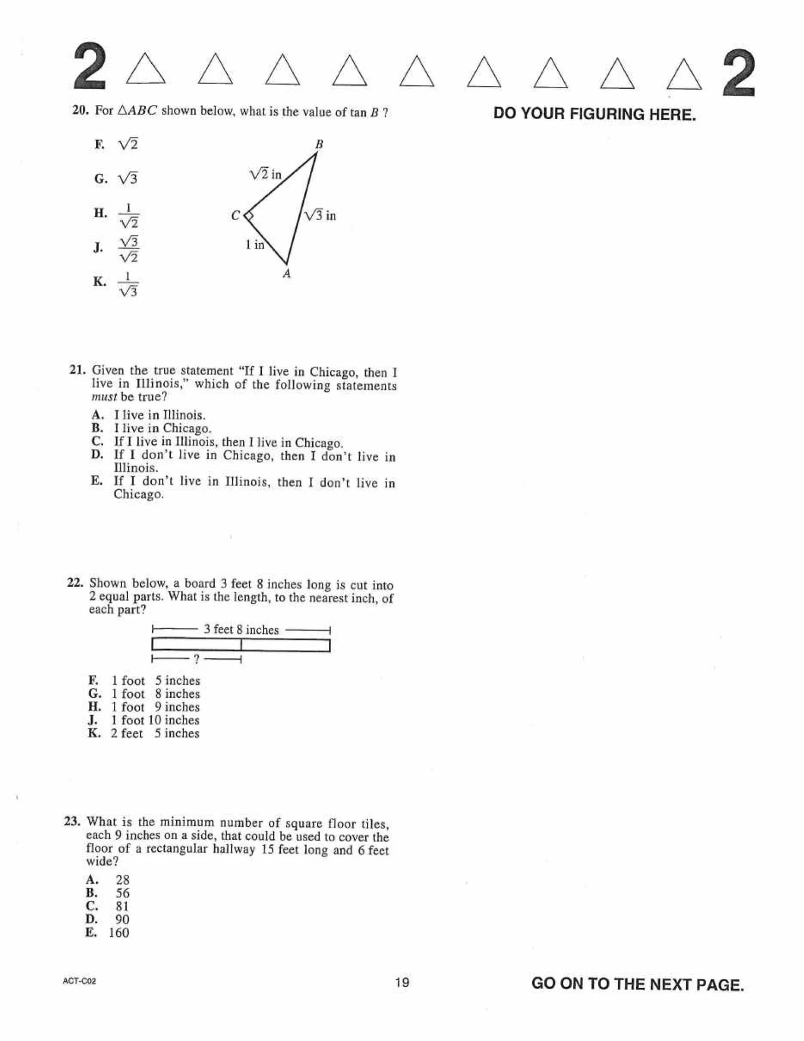 Source page for act-june-2020-form-c02-math-020