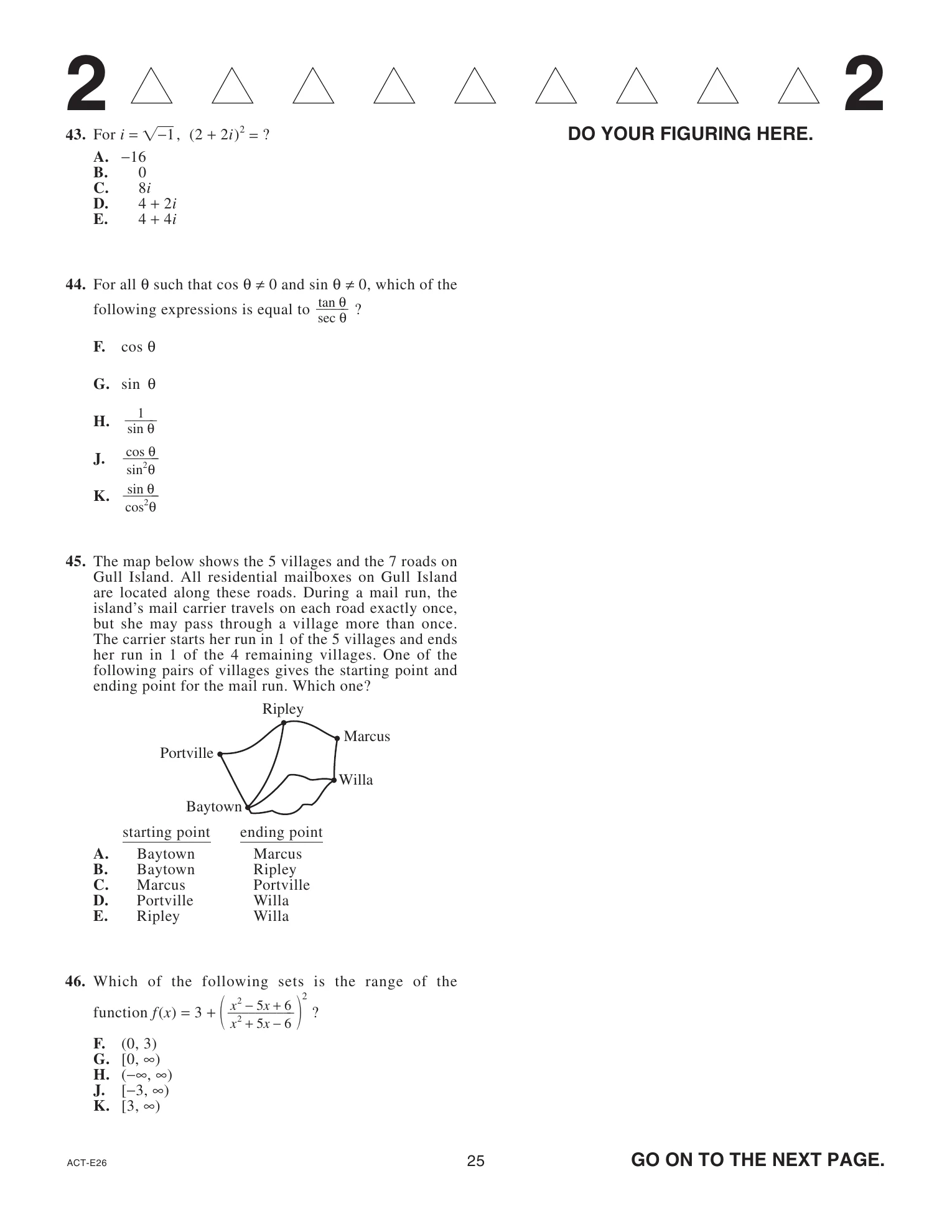 Source page for act-june-2022-form-e26-math-044
