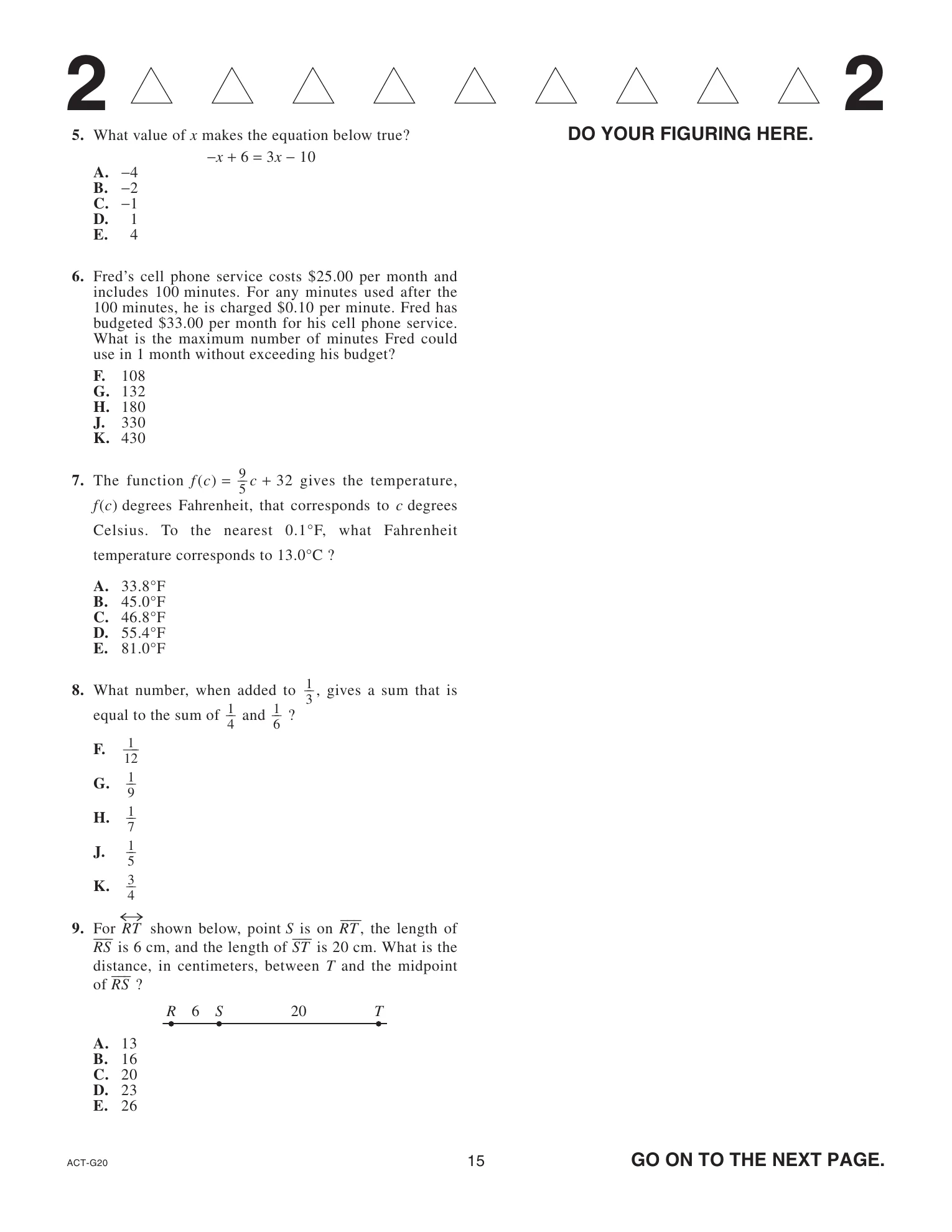 Source page for act-june-2024-form-g20-math-008