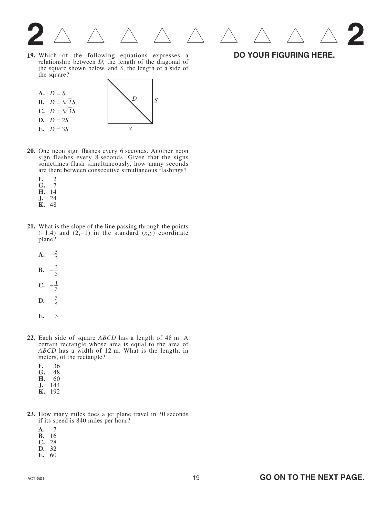 Source page for act-september-2023-form-g01-math-021