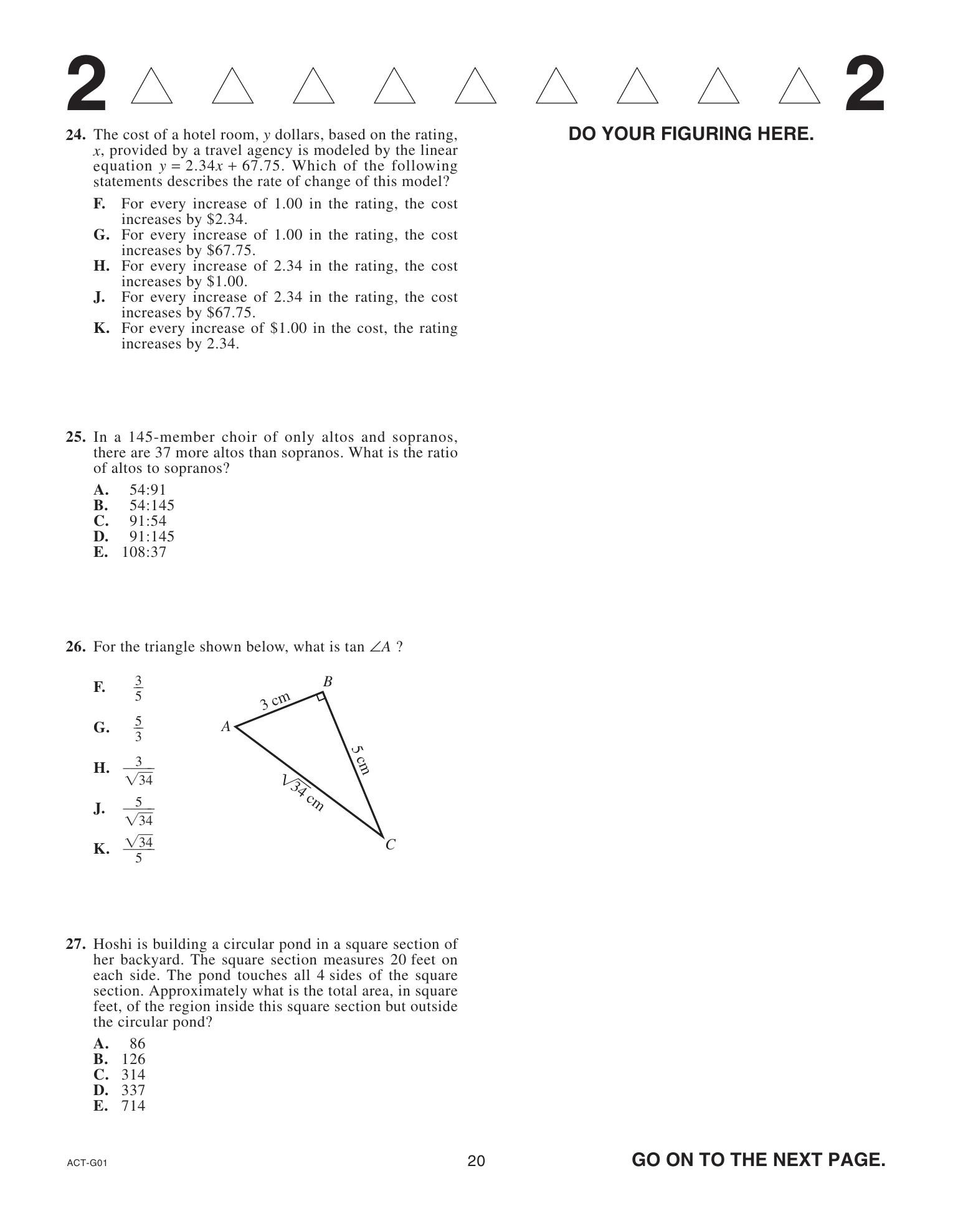 Source page for act-september-2023-form-g01-math-026